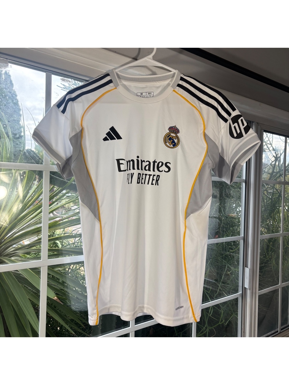 Real Madrid Dead stock white Jersey Tshirt